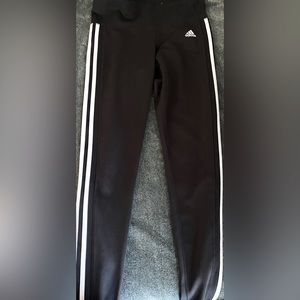 Adidas Climalite Women’s leggings black 3 stripe